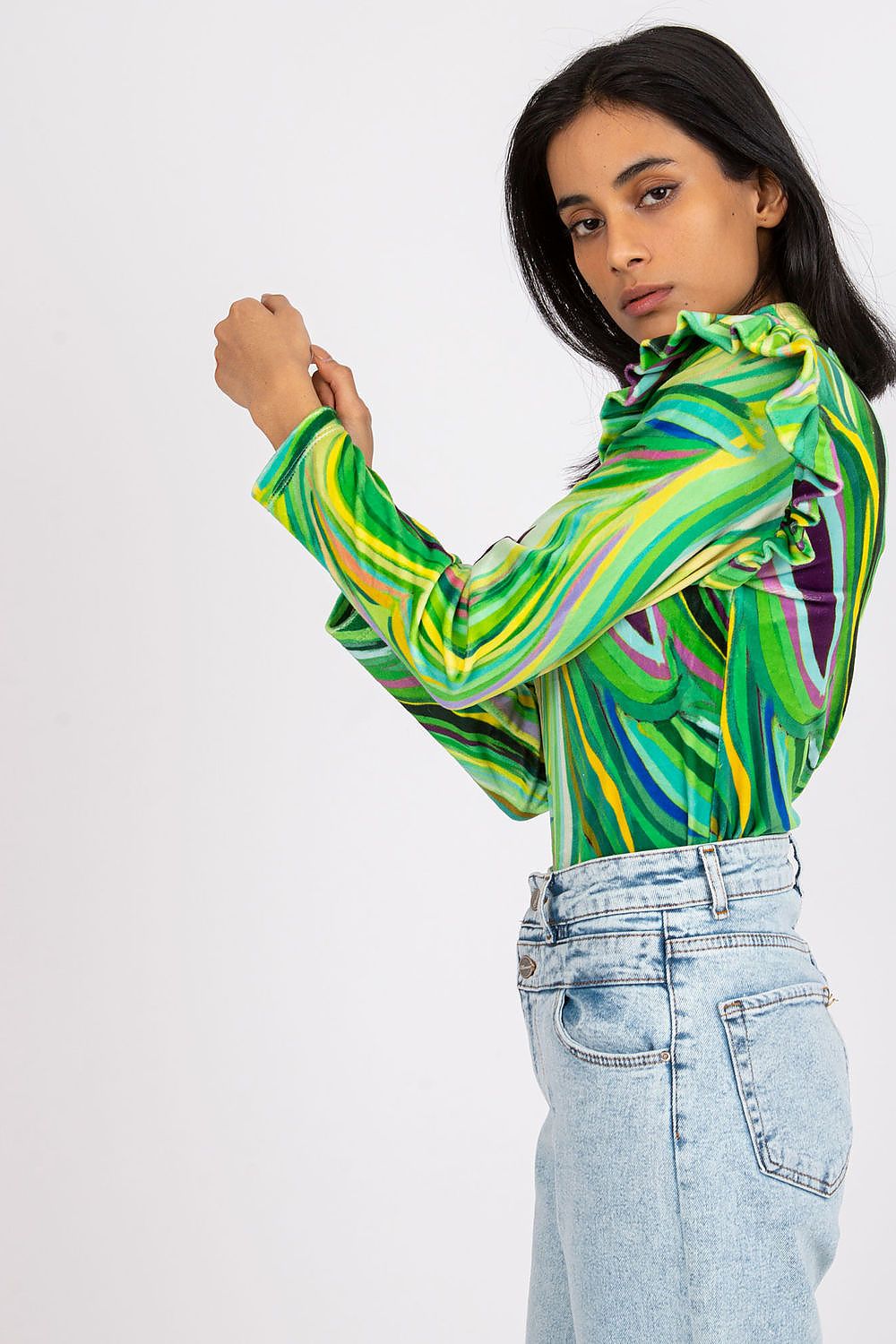 Blouse model 162589 Italy Moda
