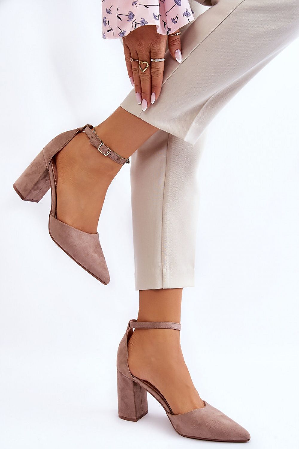 Block heel pumps model 181456 Step in style