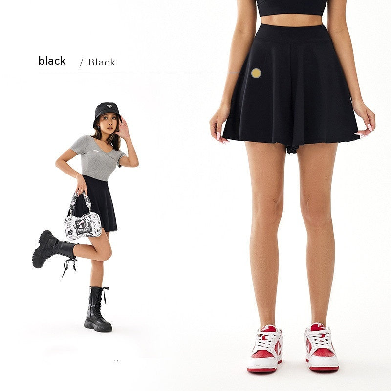 Women's Back High Elastic Quick-drying Sports Fitness Vest Shorts