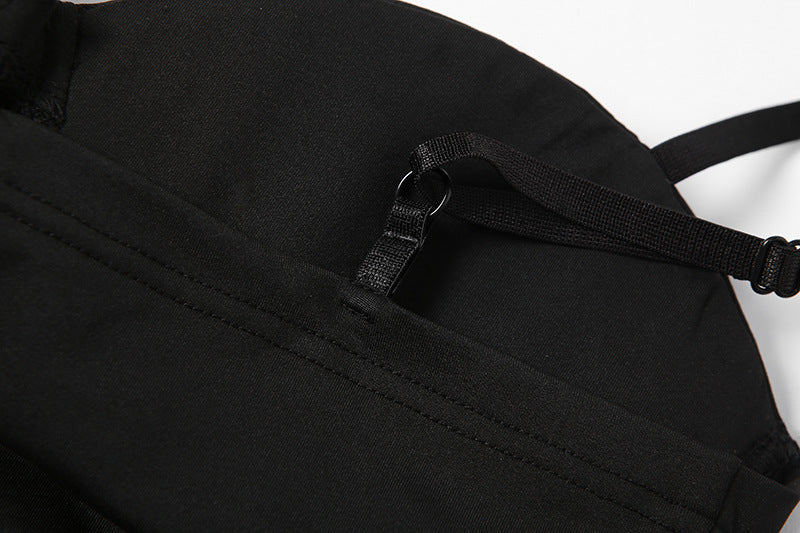 Low-cut Condole Belt Tights Height Waist Movement