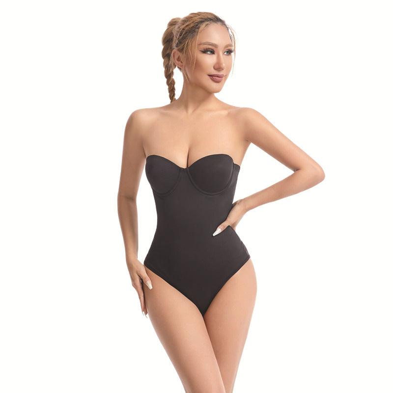 Plus Size Traceless One-piece Corset Dress Special Strapless Corset