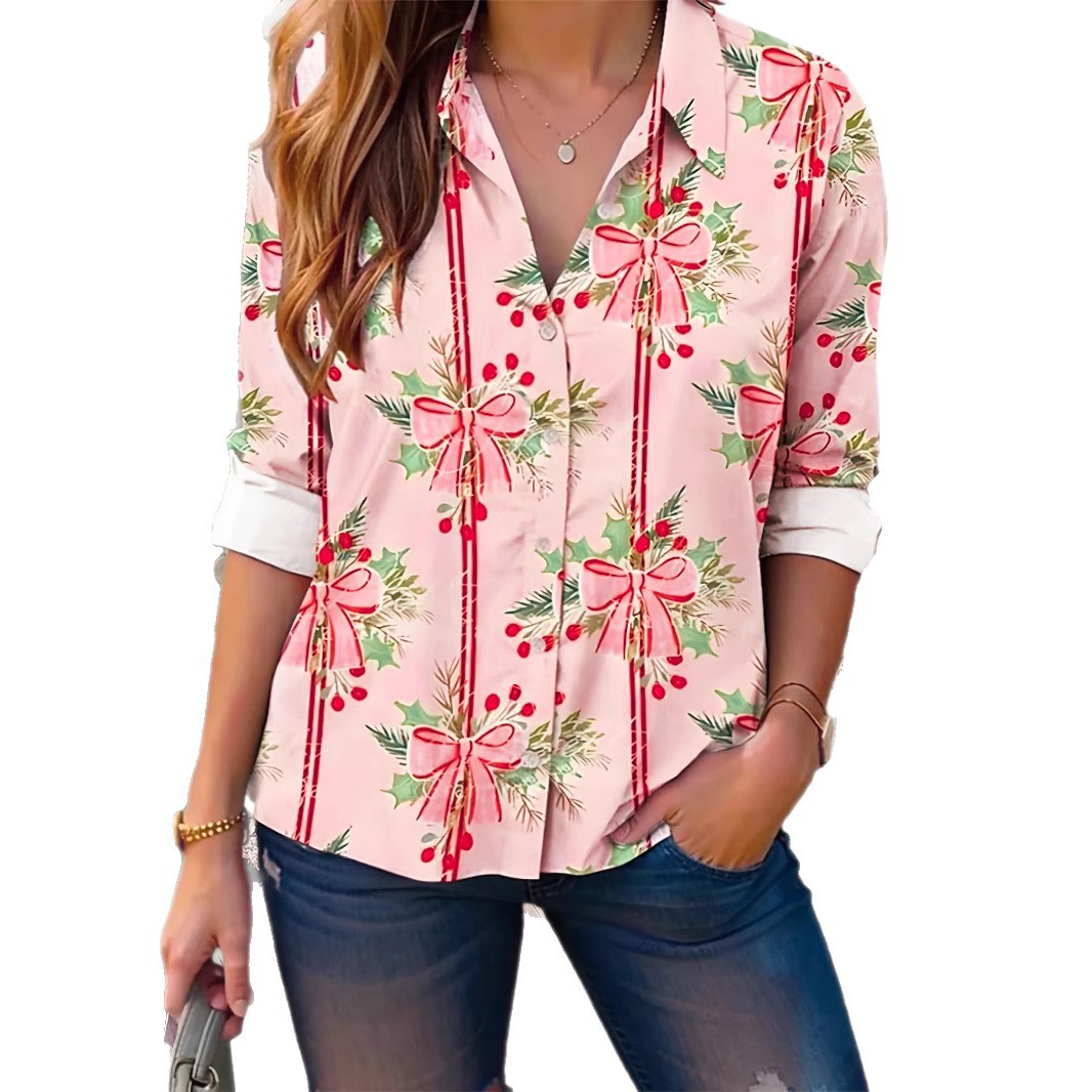 Fashionable New Womens Long-sleeve Shirt