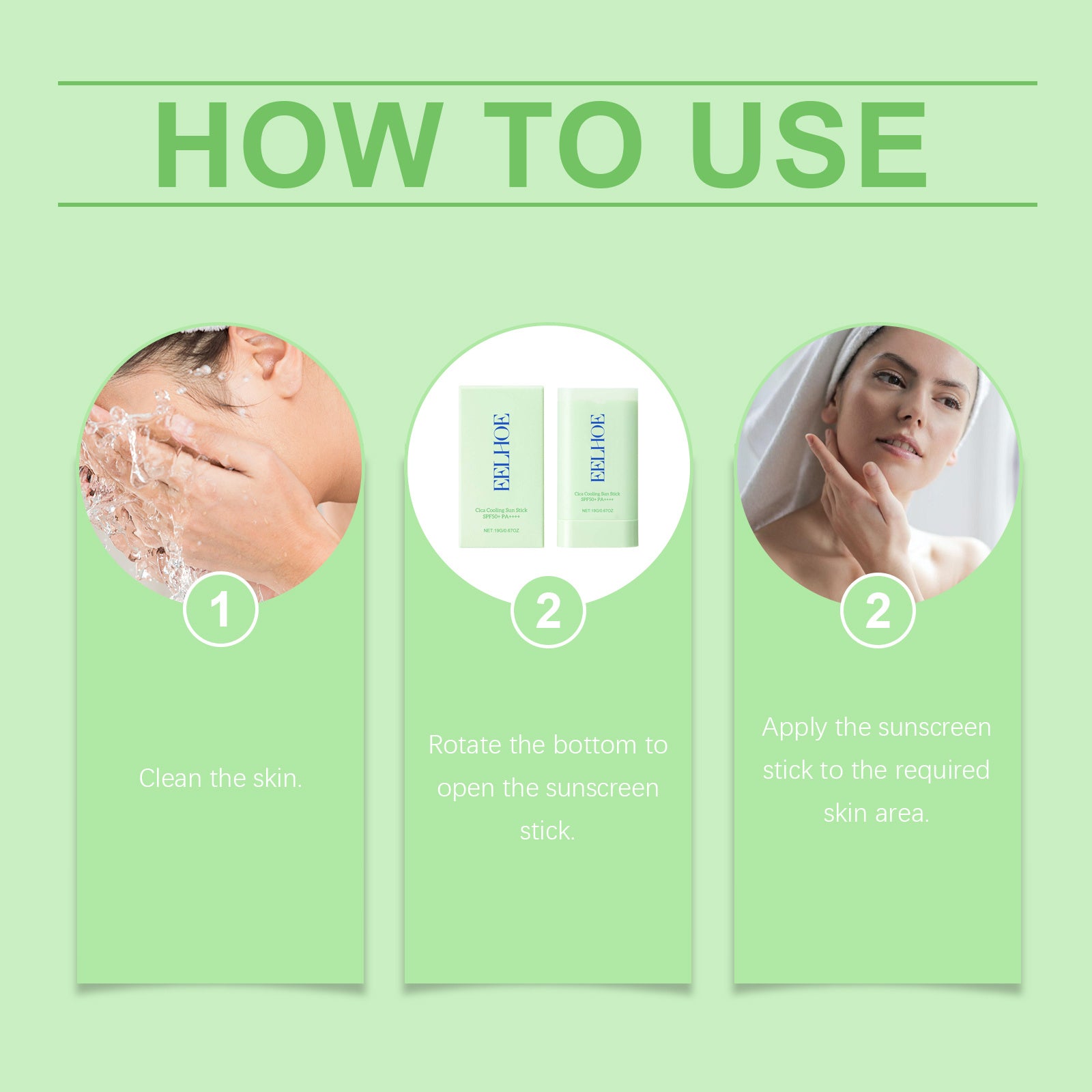 Sunscreen Refreshing Isolation Solid Protective Cream