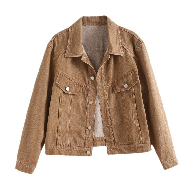 European And American Denim Jacket Coat