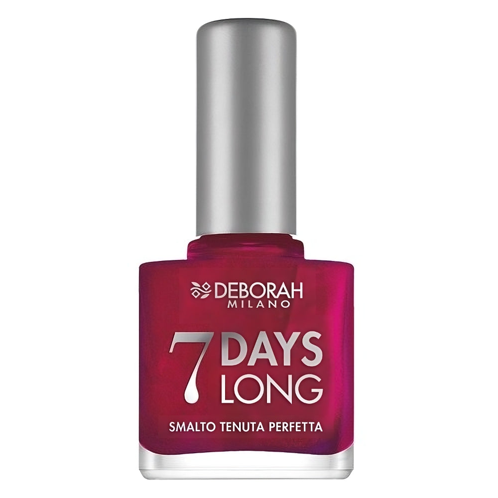 Deborah, 7 Day Long, Vitamins, Quick-Dry, Nail Polish, EN872, Pearly Purple, 11 ml