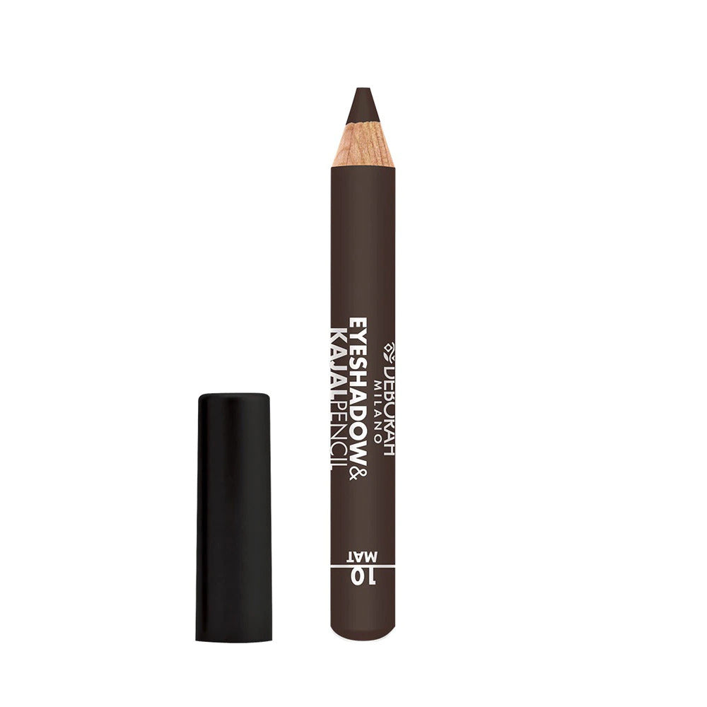 Deborah, Deborah, Blending, Matt, Eyeshadow & Kajal Eyeliner 2-In-1, 10, Brown, 2 g *Tester