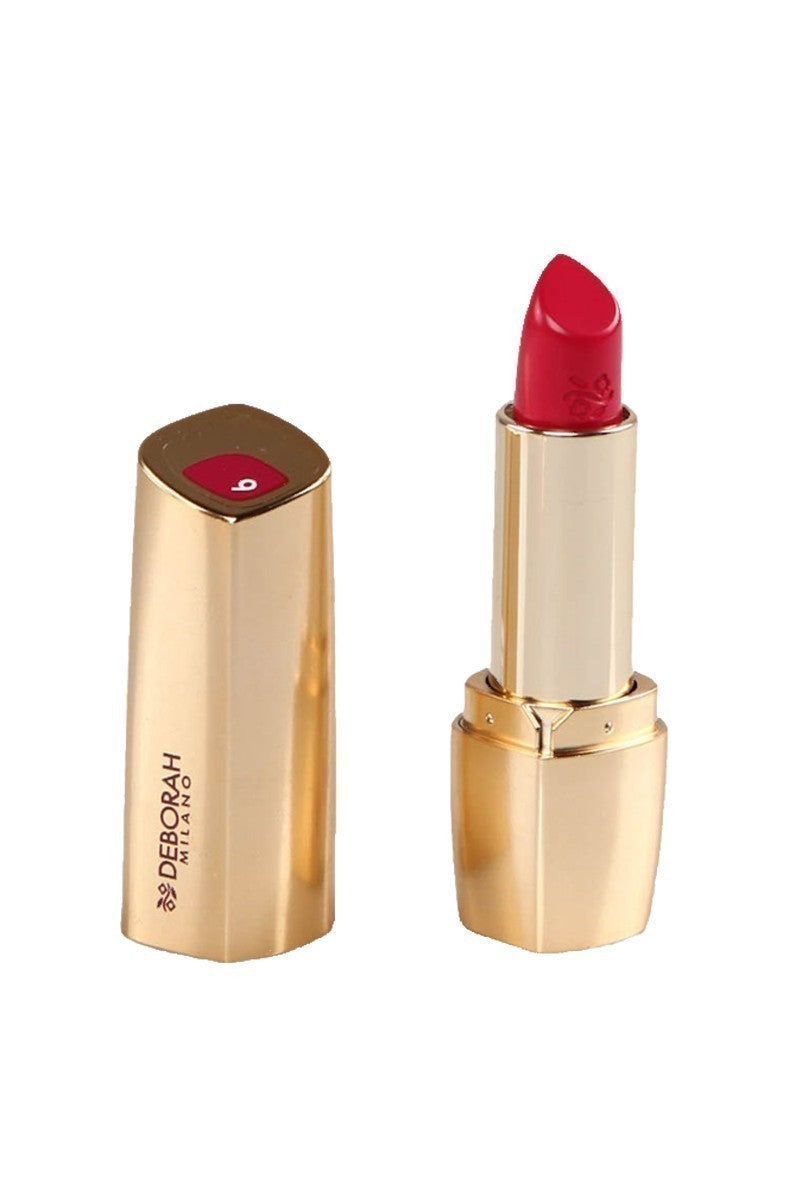 Deborah, Milano Red, Long-Lasting, Cream Lipstick, 09, 4.4 g