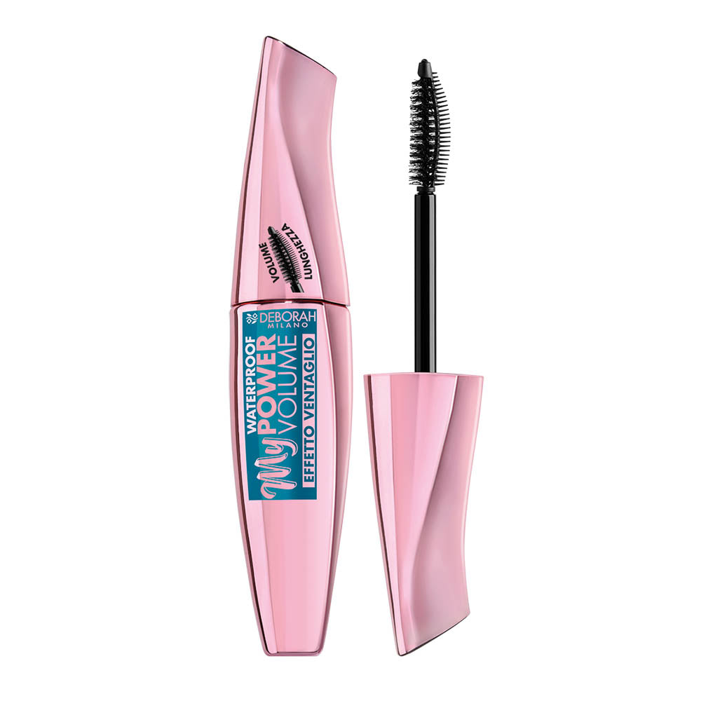 Deborah, My Power, Waterproof, Volumizing, Mascara, Black, 14 ml