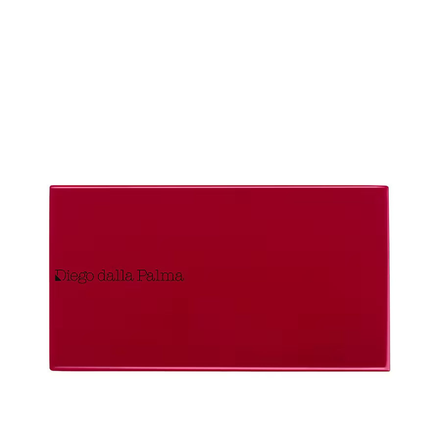 Diego Dalla Palma, Diego Dalla Palma, Empty Makeup Plastic Compact Case, Red, With 2 Slots