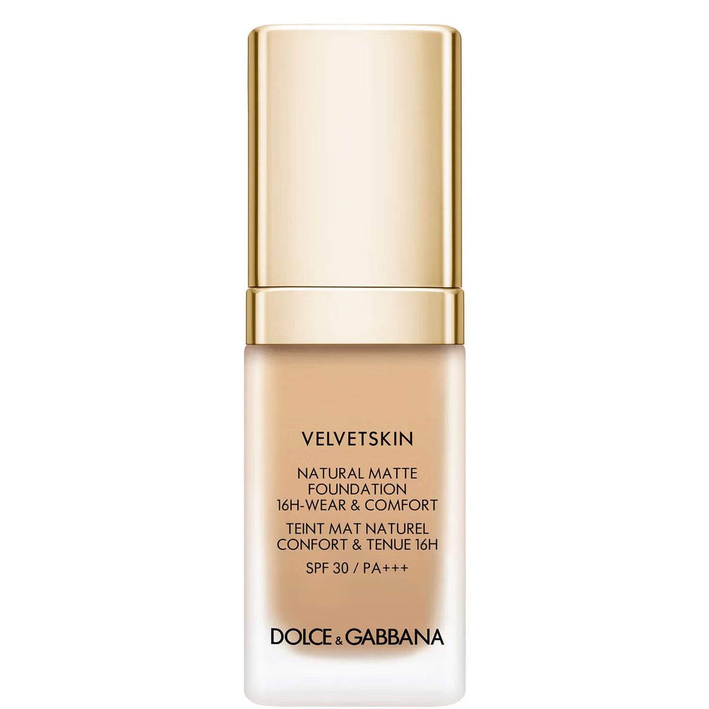 Dolce & Gabbana, Velvetskin, Matte, Liquid Foundation, 335, SPF 30, 30 ml
