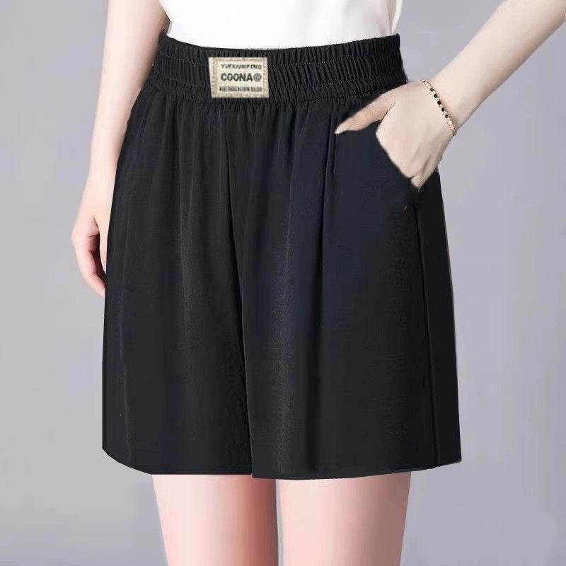 Fashion Personality Women's New Elastic Casual Shorts