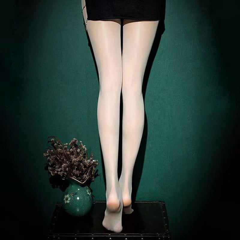 Women's Fashion Solid Color Bottoming Pantyhose