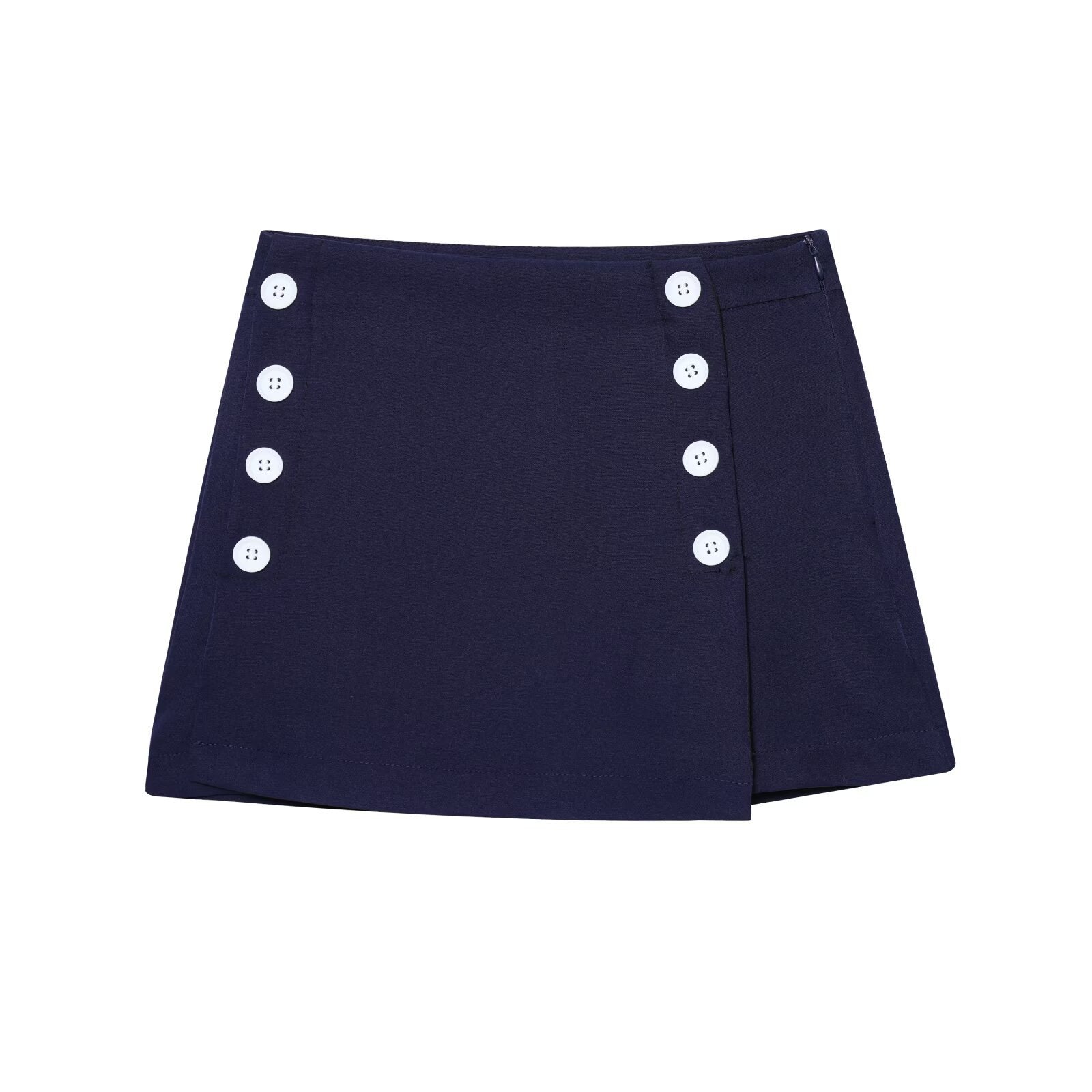 Womens Stylish Casual Versatile High-waisted Skirt Pants