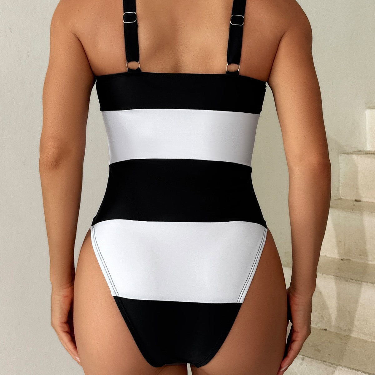 One-piece Strappy Swimsuit For Sassy Girls