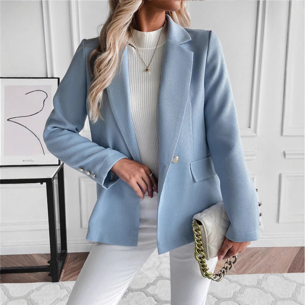 Spring And Autumn Elegant Socialite Top Casual