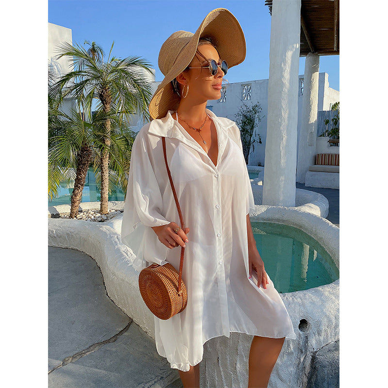 Loose All-match Single-breasted Sunscreen Jacket