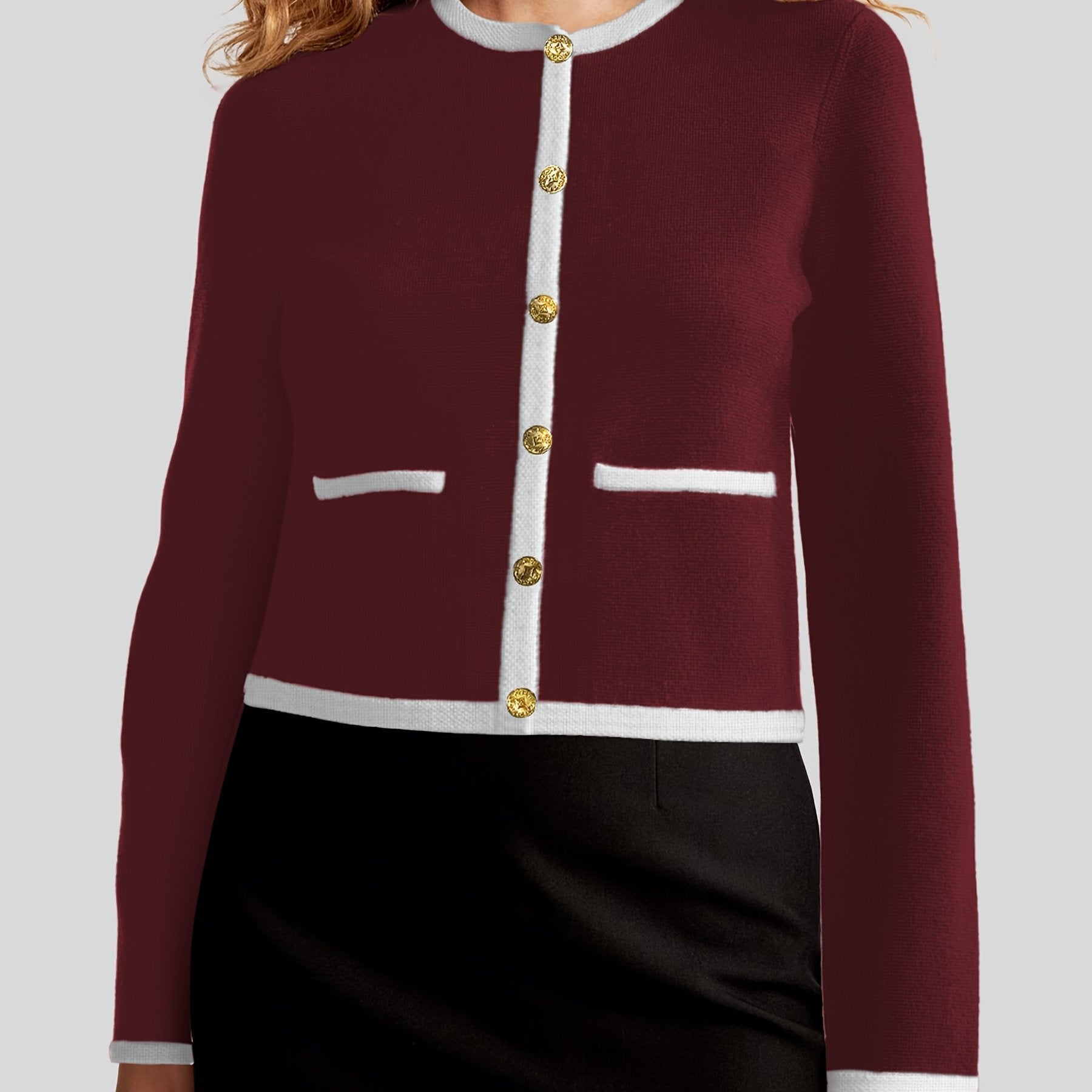 Women's Knit Cardigan Sweaters Spring Fashion Long