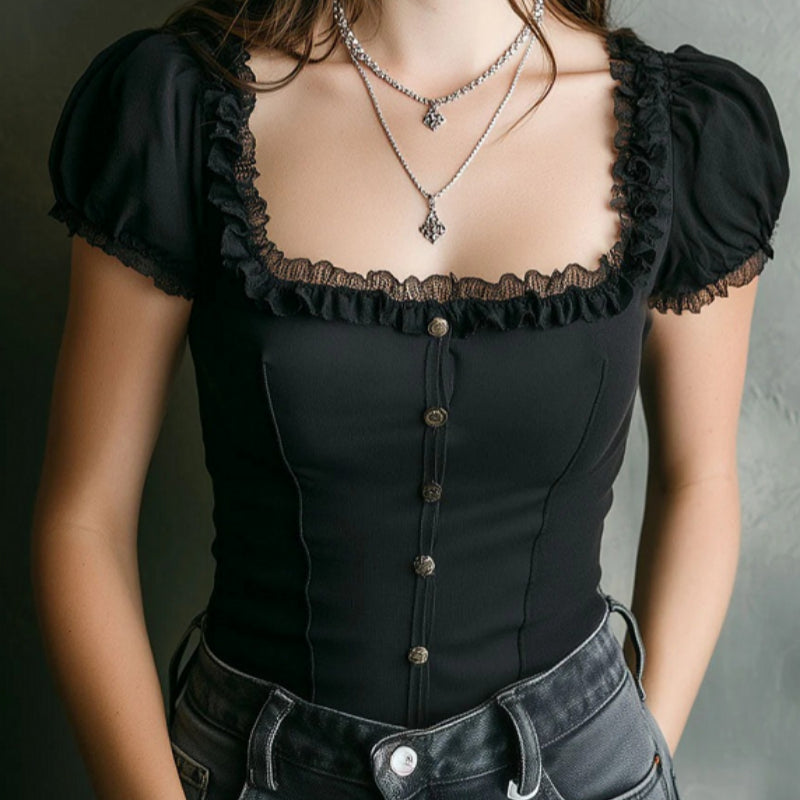 Wear As A Base Layer Under A Lady's Blouse And Then Wear Over It