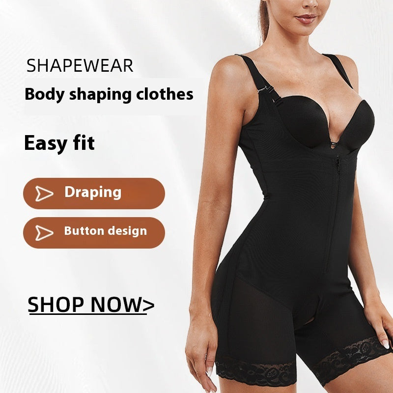 Hip-lift And Belly Shaping One-piece Corset Ladies