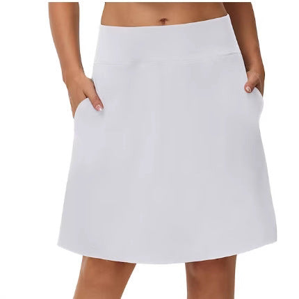 Casual Style Sports Tennis Skort Women's Fake Two-piece