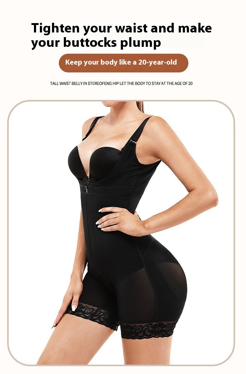 Hip-lift And Belly Shaping One-piece Corset Ladies