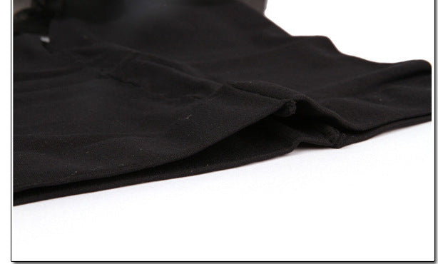 Women's Fashion Garter Bow Solid Color Thigh-high Stockings