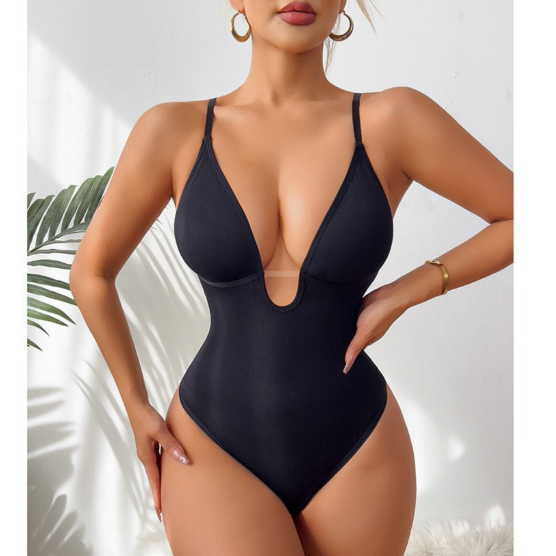 Women's Corset Sexy Deep V Belly Contracting And Hip Lifting