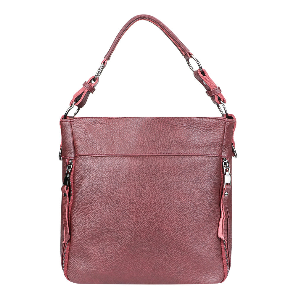 Large Capacity Genuine Leather Tote Shoulder Fashion Messenger Bag