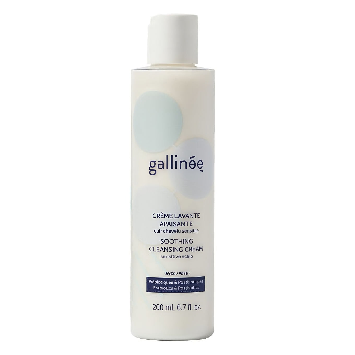 Gallinee, Hair Care, Prebiotics & Postbiotics, Hair Shampoo, For Calming, 200 ml