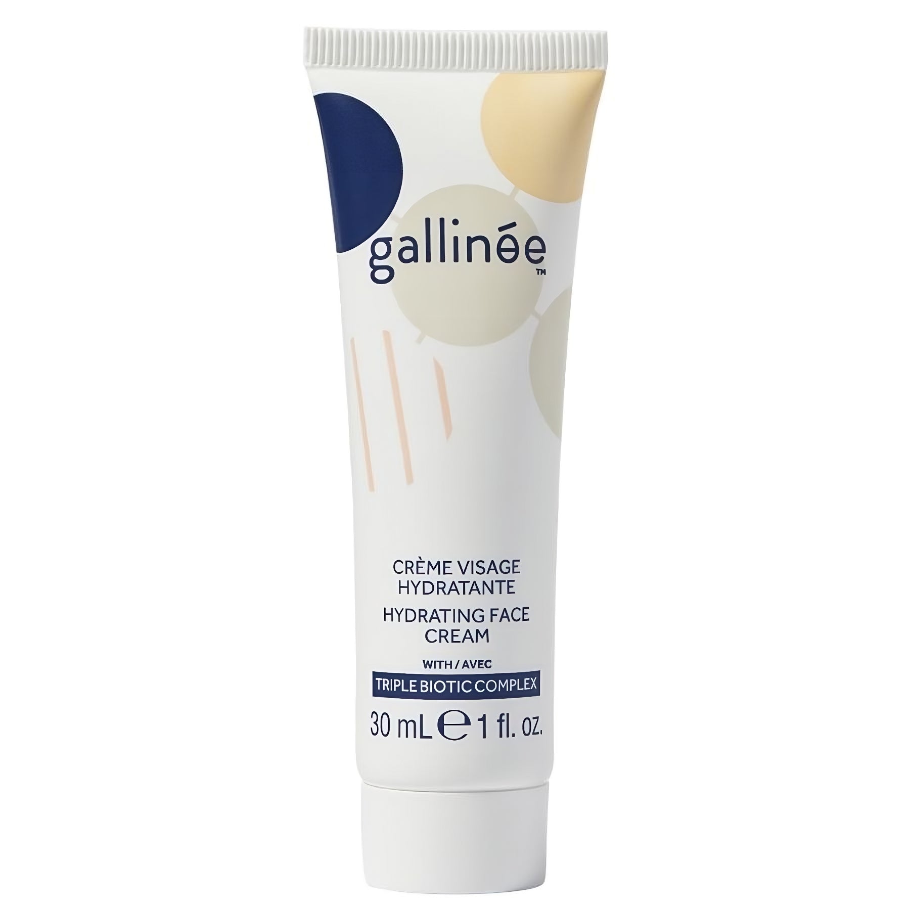Gallinee, Microbiome Skincare, Triple Biotic Complex, Hydrating, Daily, Cream, For Face, 30 ml *Tester