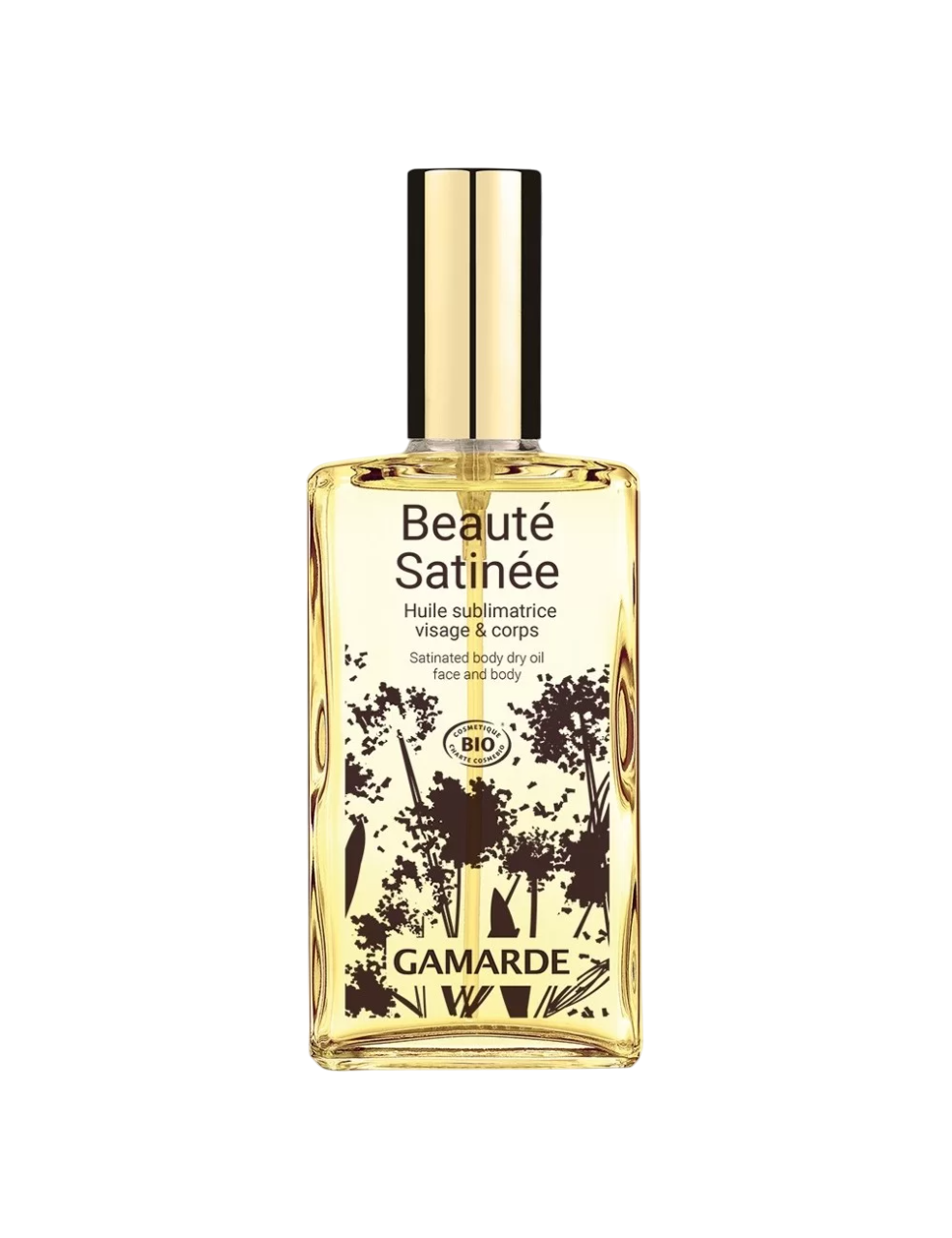 Gamarde, Beauty Satinee, Bio, Dry Oil, Hydrates, Fragrance, Dry Body Oil, 100 ml