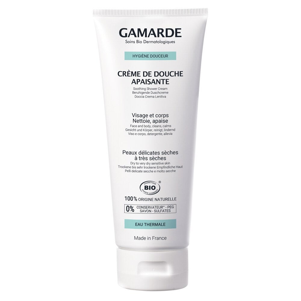 Gamarde, Hygiene, Bio, Calming, Shower Cream, 200 ml