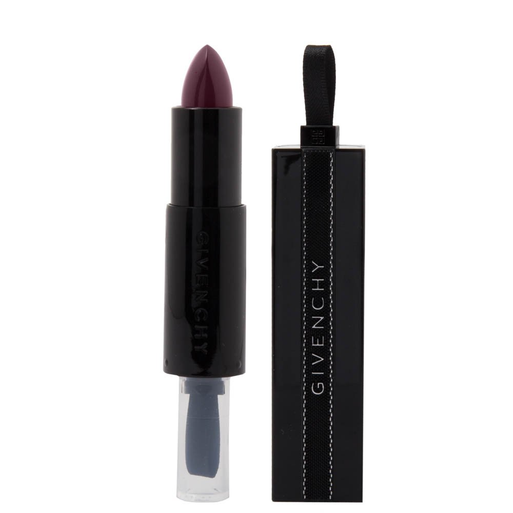 Givenchy, Rouge Interdit, Satin Finish, Cream Lipstick, 07, Purple Fiction, 3.4 g *Tester