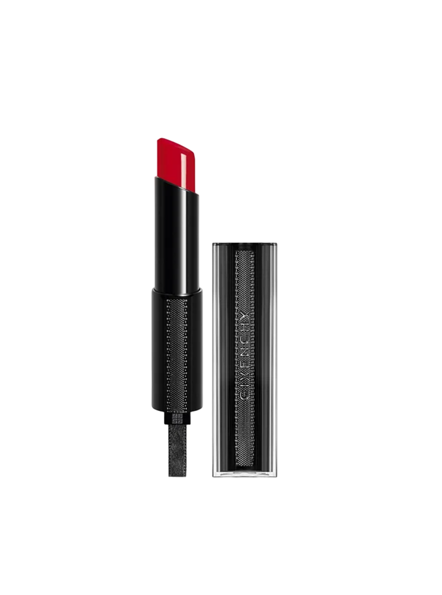 Givenchy, Rouge Interdit Vinyl, Satin Finish, Cream Lipstick, 11, Rouge Rebelle, 3.3 g *Tester
