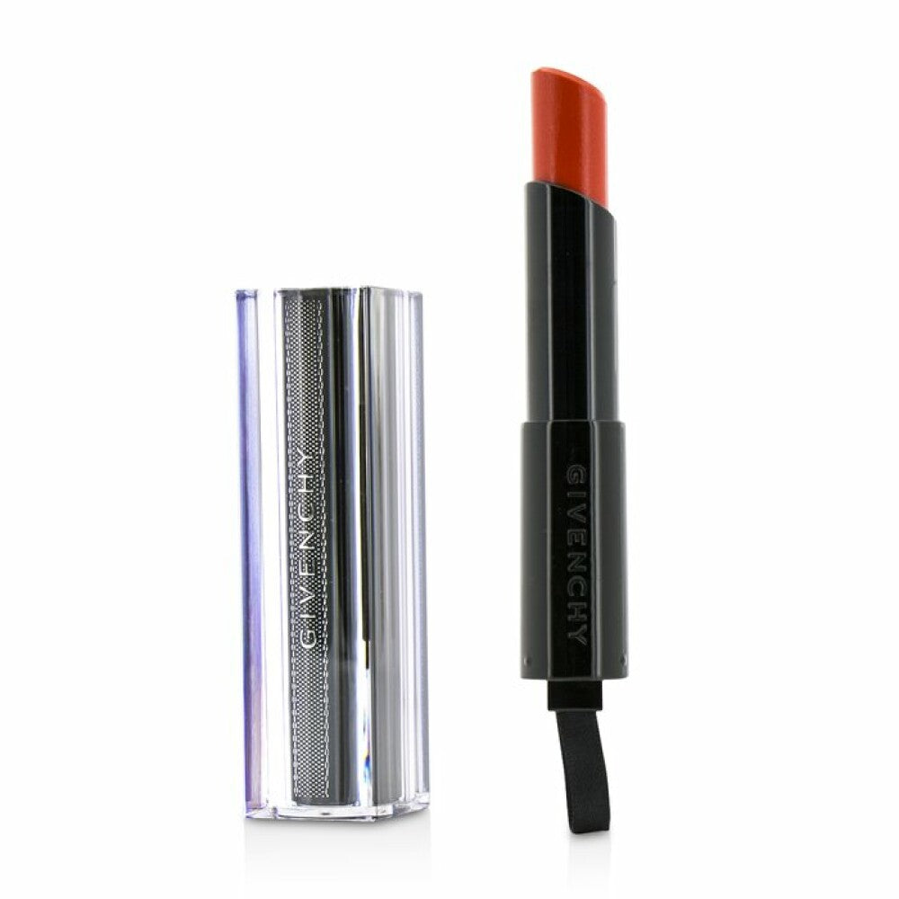 Givenchy, Rouge Interdit Vinyl, Satin Finish, Cream Lipstick, 08, Orange Magnetique, 3.3 g *Tester
