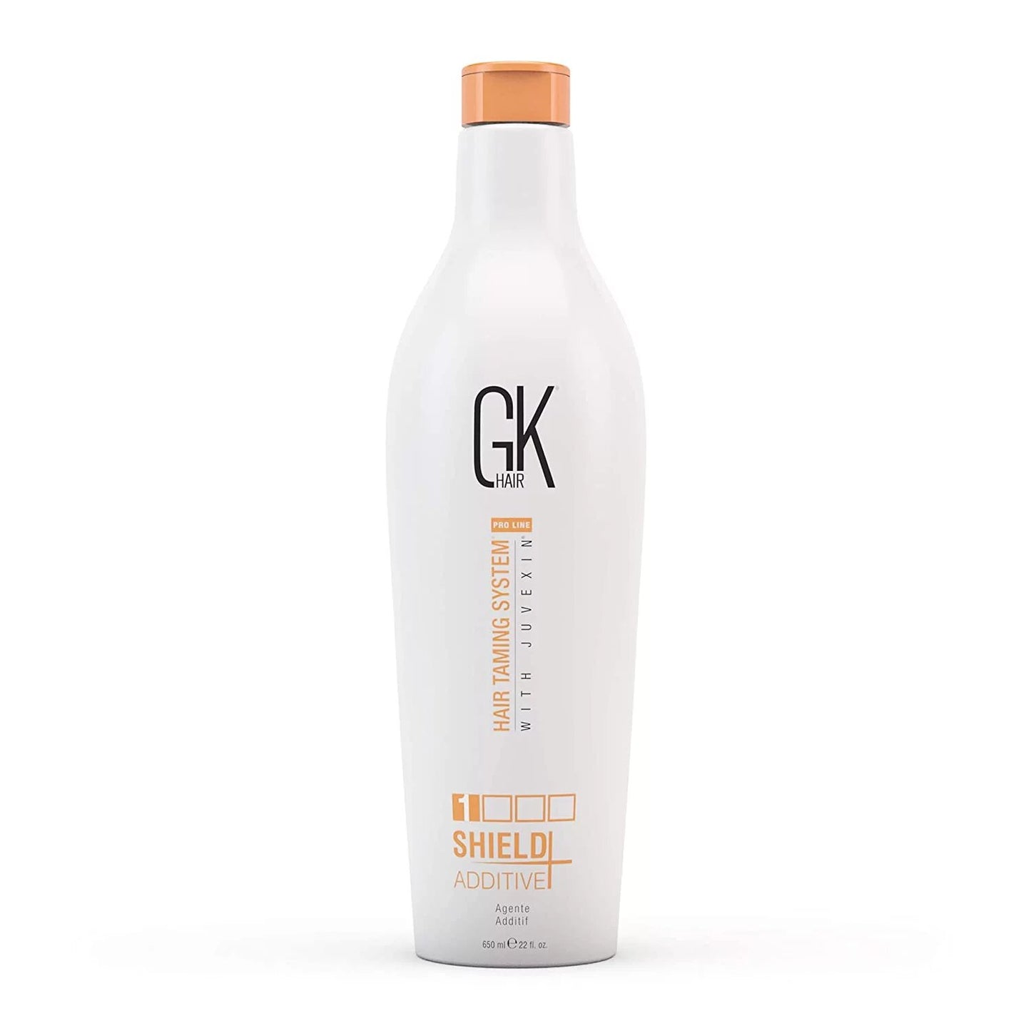 Global Keratin, Shield Additive, Hair Shampoo & Conditioner 2-In-1, Repairing & Strengthening, 650 ml