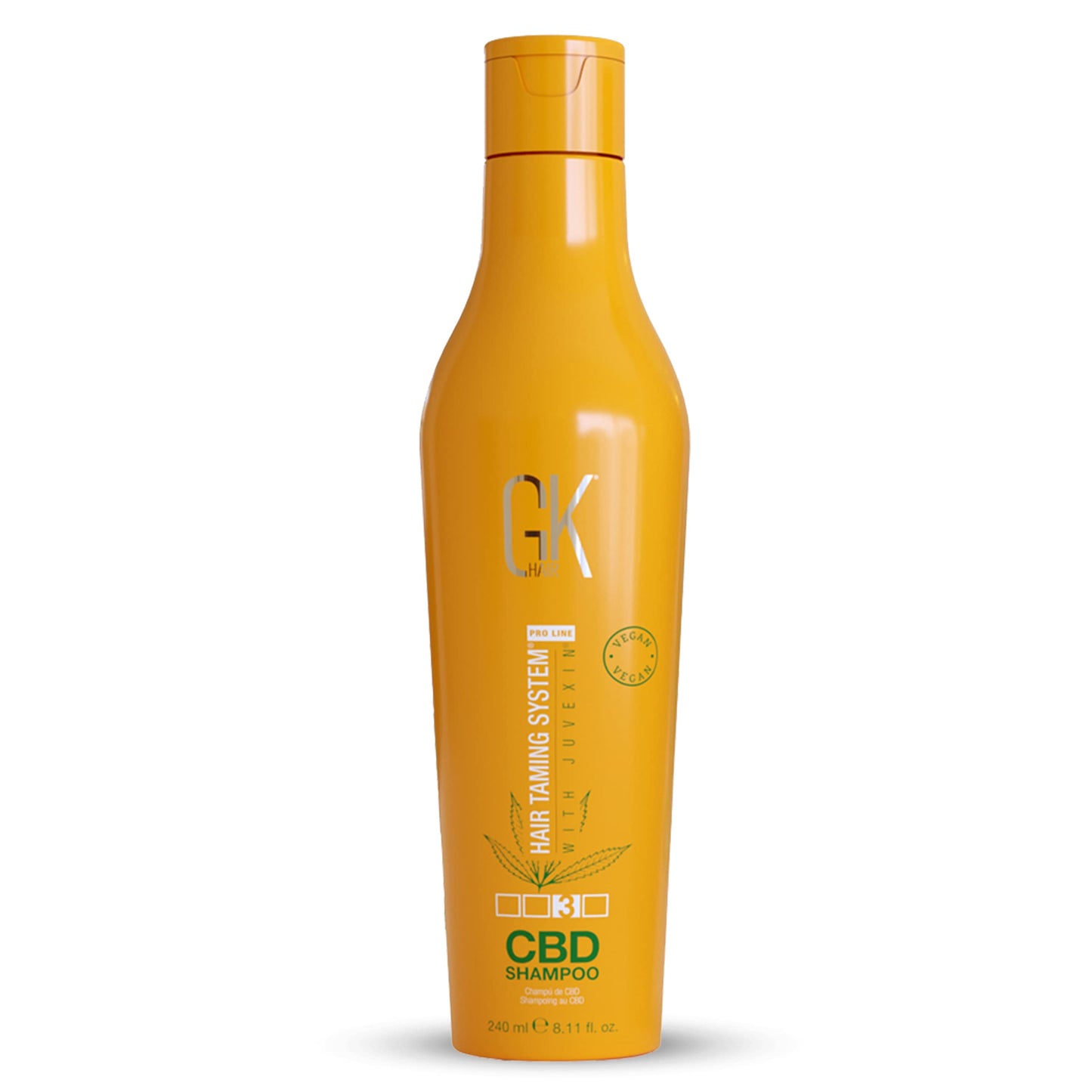 Global Keratin, CBD Vegan, Hair Shampoo, For Repairing, 240 ml
