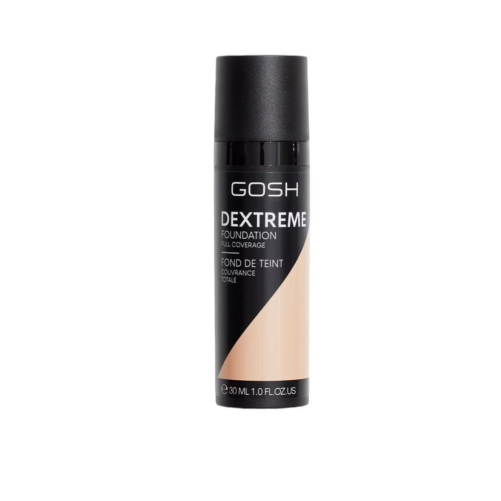 Gosh, Dextreme, Full Coverage, Liquid Foundation, 002, Ivory, 30 ml
