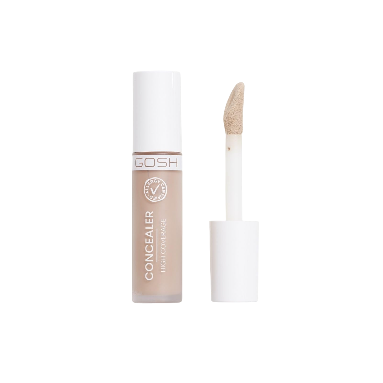 Gosh, Gosh, High Coverage, Liquid Concealer, 001, Porcelain, 6 ml