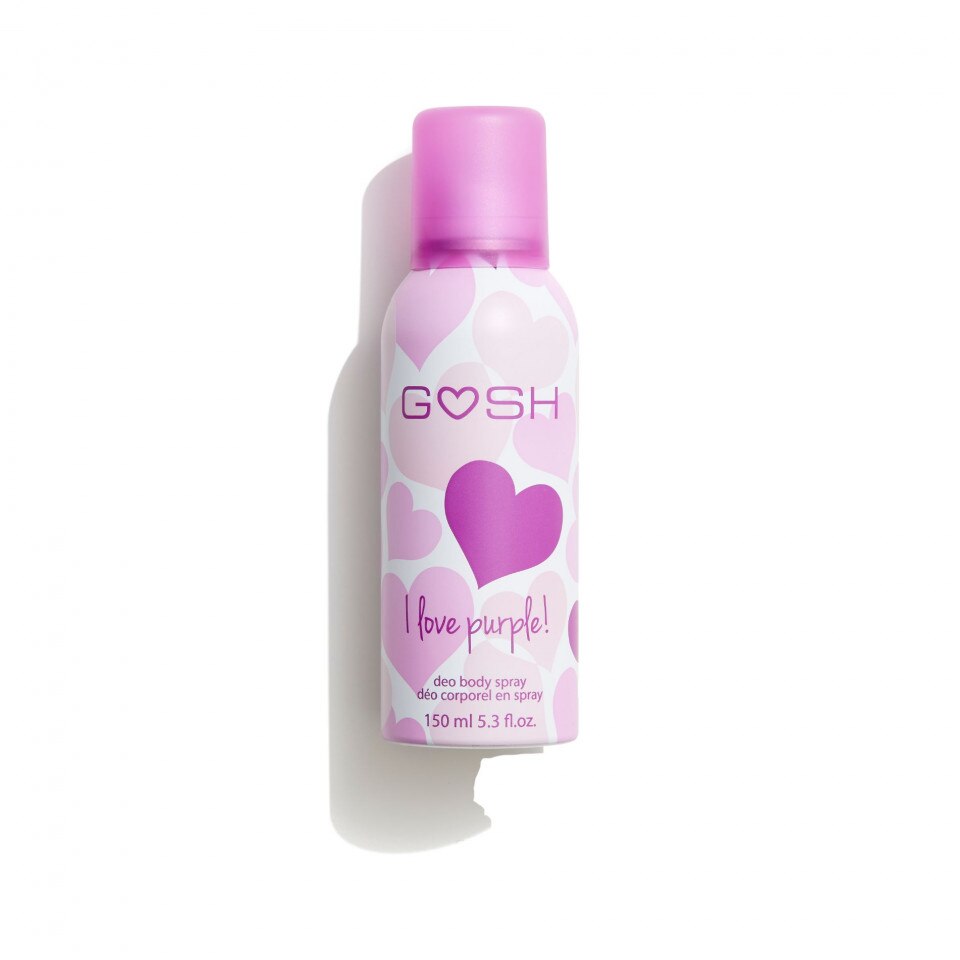 Gosh, I Love Purple, Deodorant Spray, For Women, 150 ml