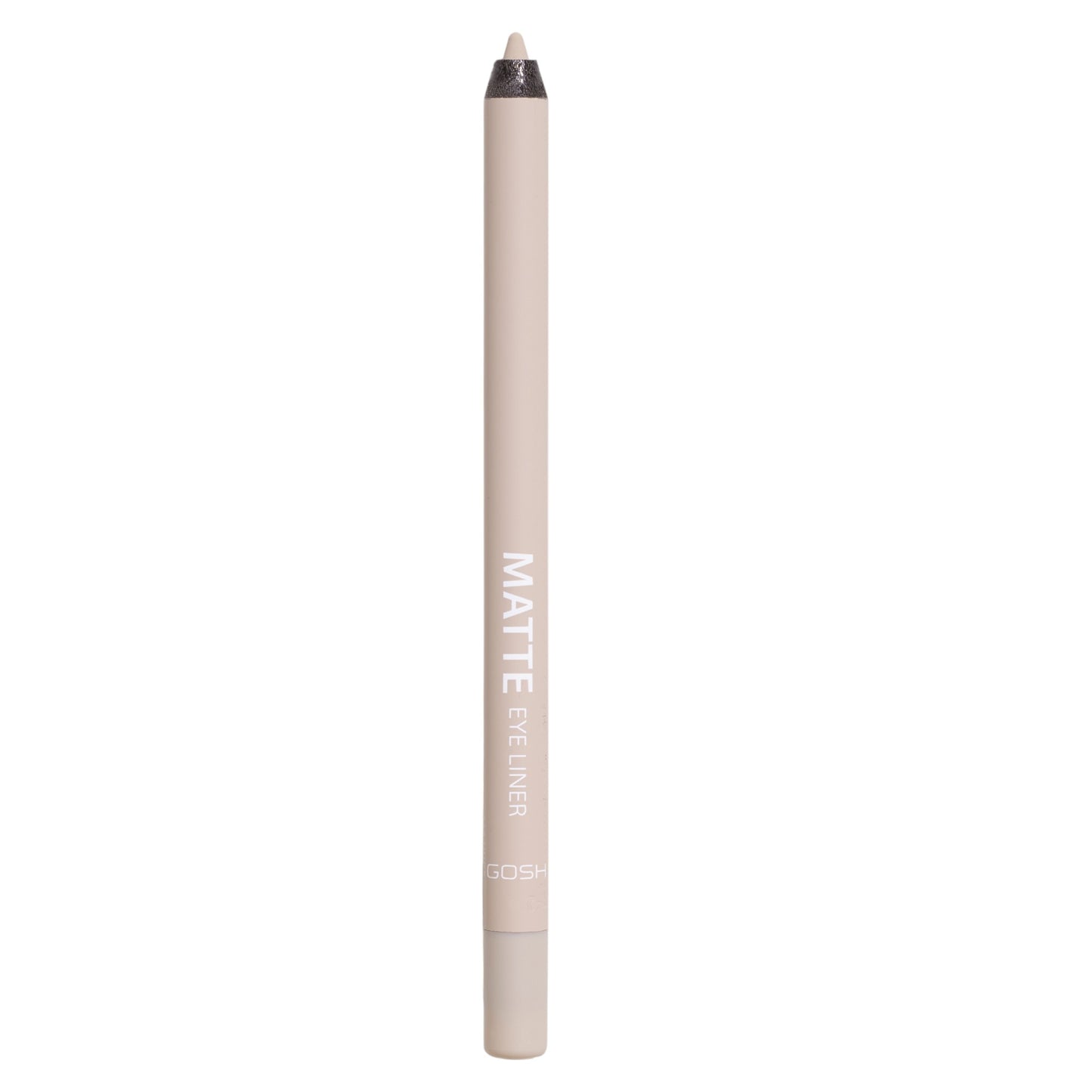 Gosh, Matte Eye Liner, Fragrance-Free, Eyeliner Pencil, Matte Finish, Kohl Eyeliner, 013, Nude, 1.2 g