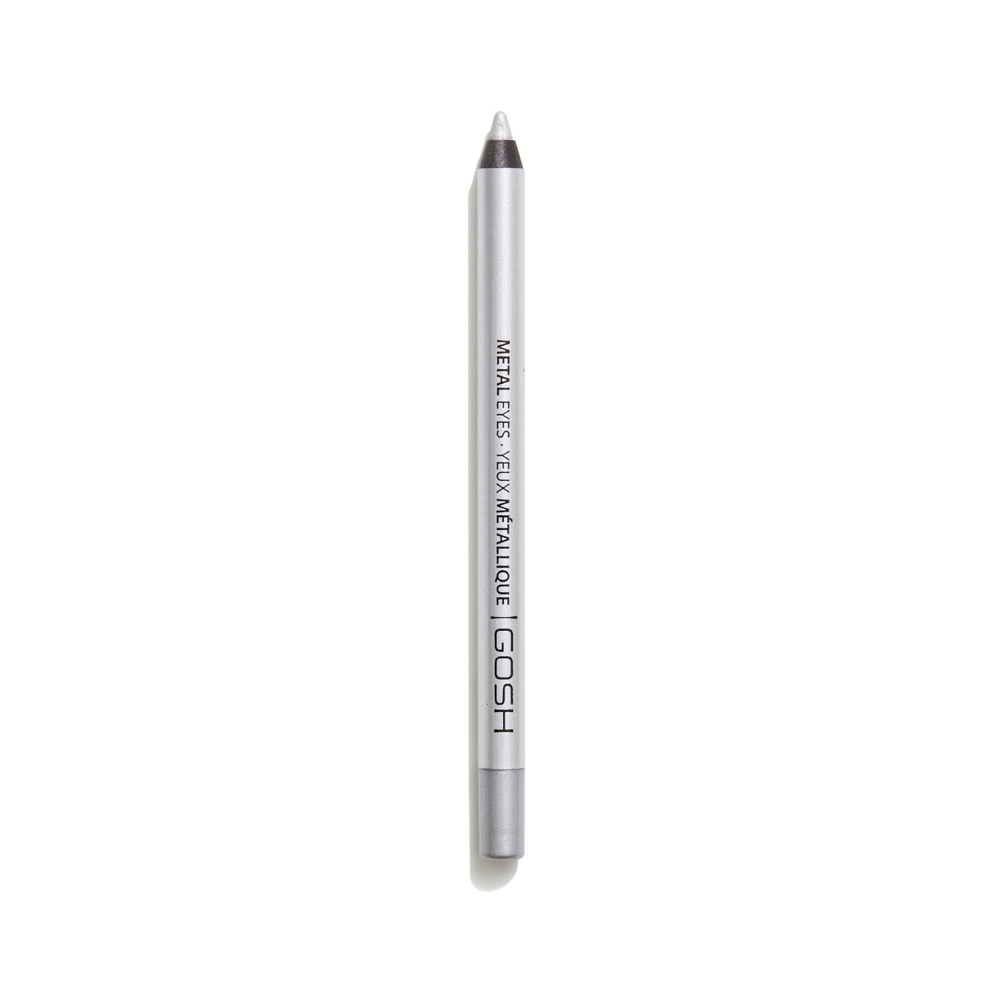 Gosh, Metal Eyes, Gel Pencil Eyeliner, 004, Silverstone, 1.2 g