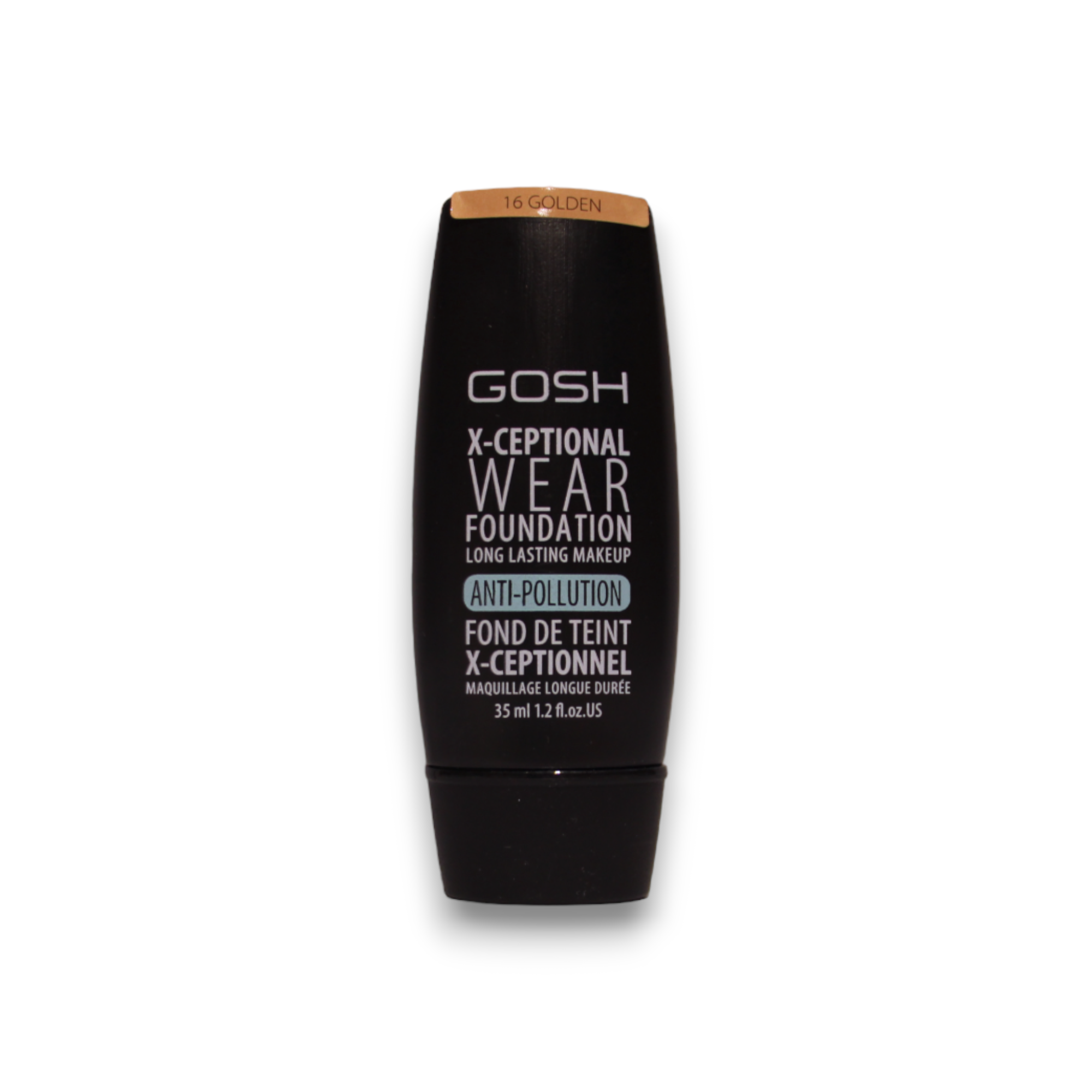 Gosh, X-Ceptional Wear, Vitamin E, Long Lasting, Cream Foundation, 16, Golden, 30 ml