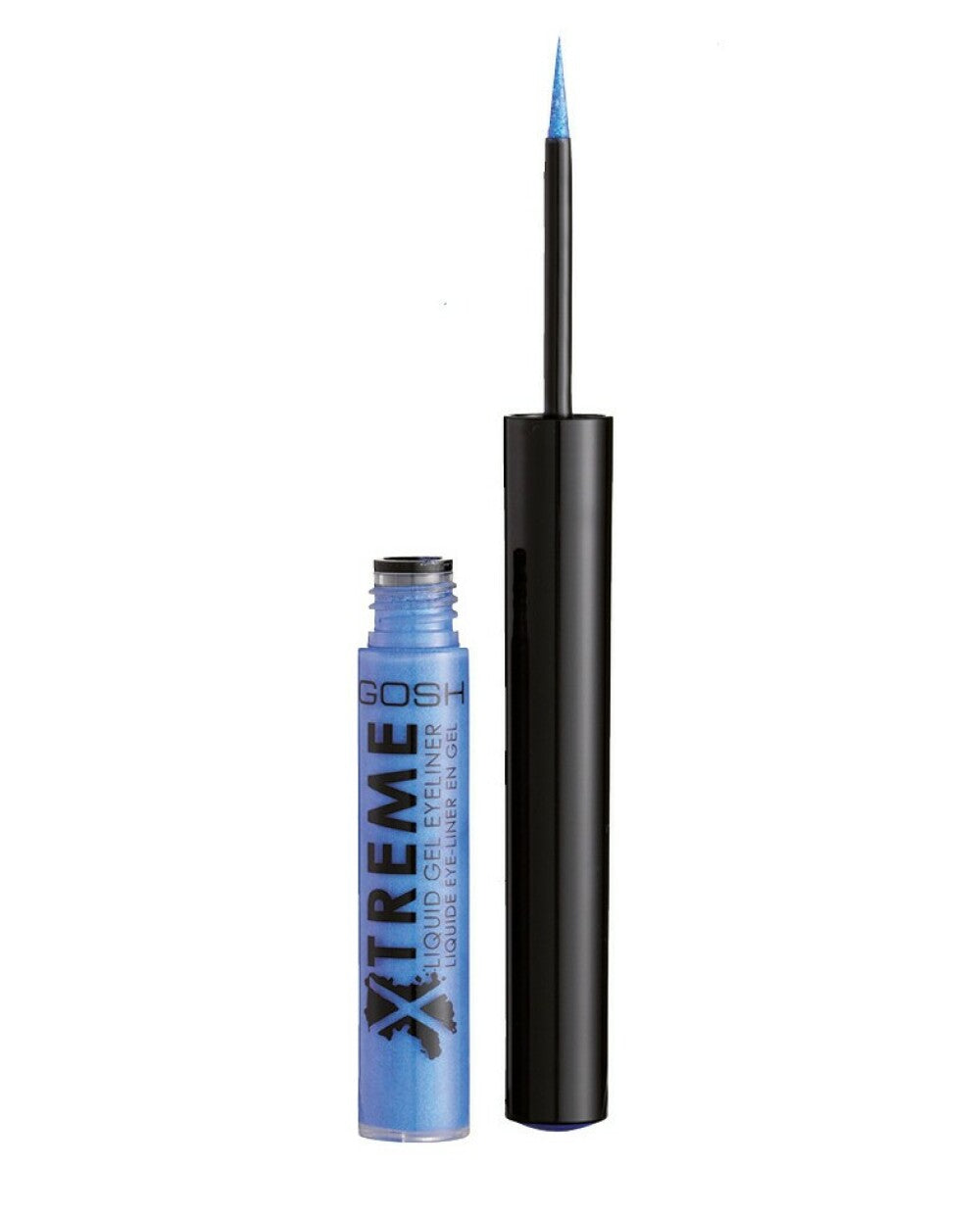 Gosh, Xtreme, Waterproof, Liquid Eyeliner, 008, Royal Blue, 1.7 ml *Tester