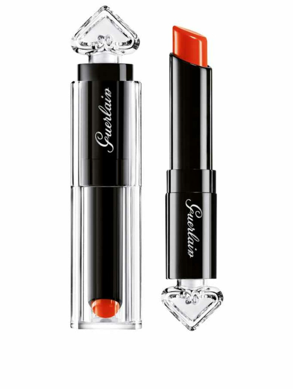 Guerlain, La Petite Robe Noire, Long-Lasting, Cream Lipstick, 42, Fire Bow, 2.8 g