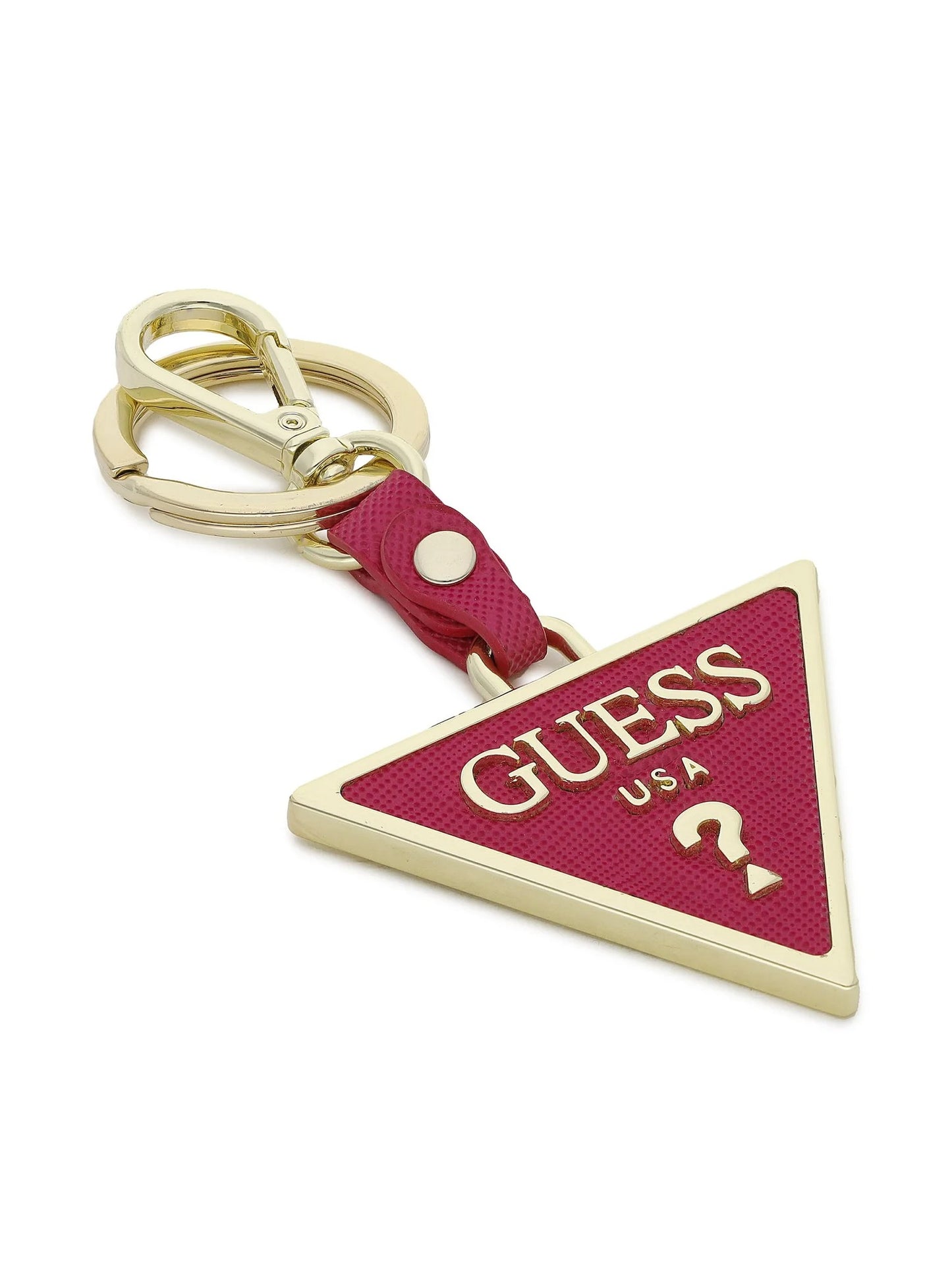 Guess, Guess, Metal Keyring, RW7424, Fuchsia