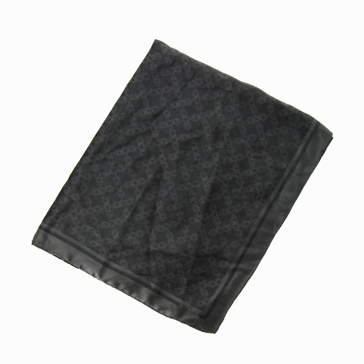 Guess, Guess, Textile Scarf, Black, AW8798POL03, 80 x 180, For Women