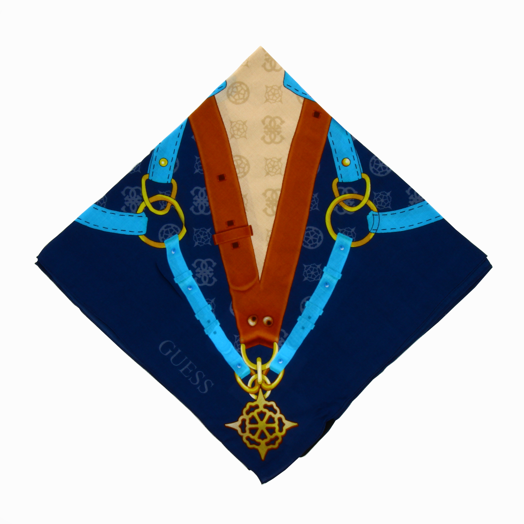 Guess, Guess, Textile Scarf, AW9067VIS03BLM, For Women