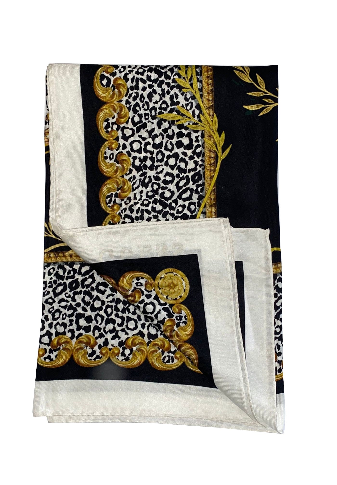 Guess, Guess, Textile Scarf, Black, 90 x 90, For Women