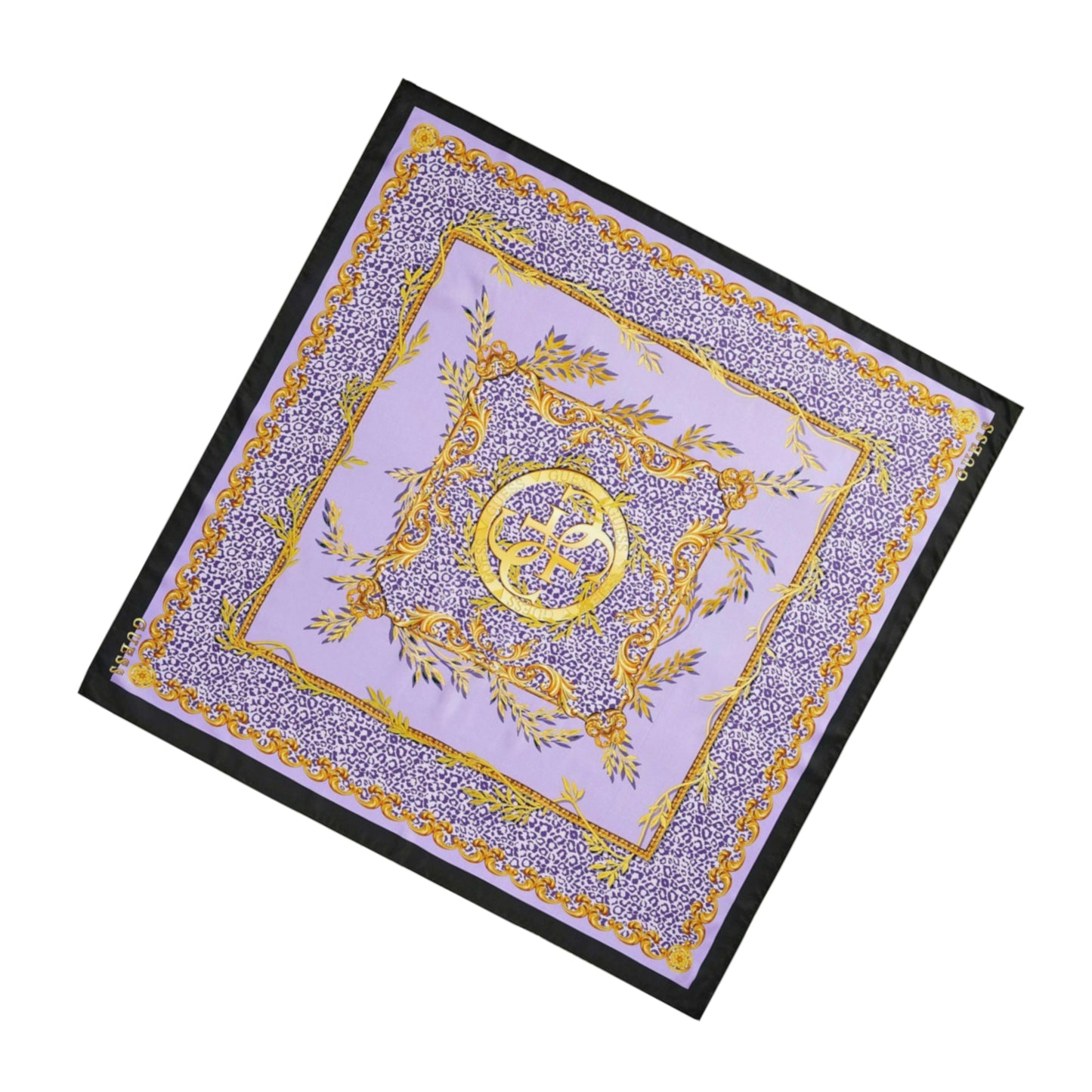 Guess, Guess, Textile Scarf, Violet, 90 x 90, For Women